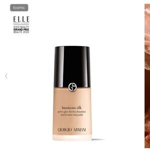 ✨Host pick ✨
Armani Beauty Luminous Silk Perfect Glow Flawless foundation